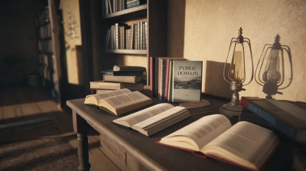 publishing public domain books on amazon